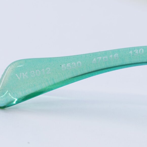 Versace Kids VK3012 5530 Eyeglasses Transparent 47mm Gradient Orange Round Frame - Picture 7 of 11